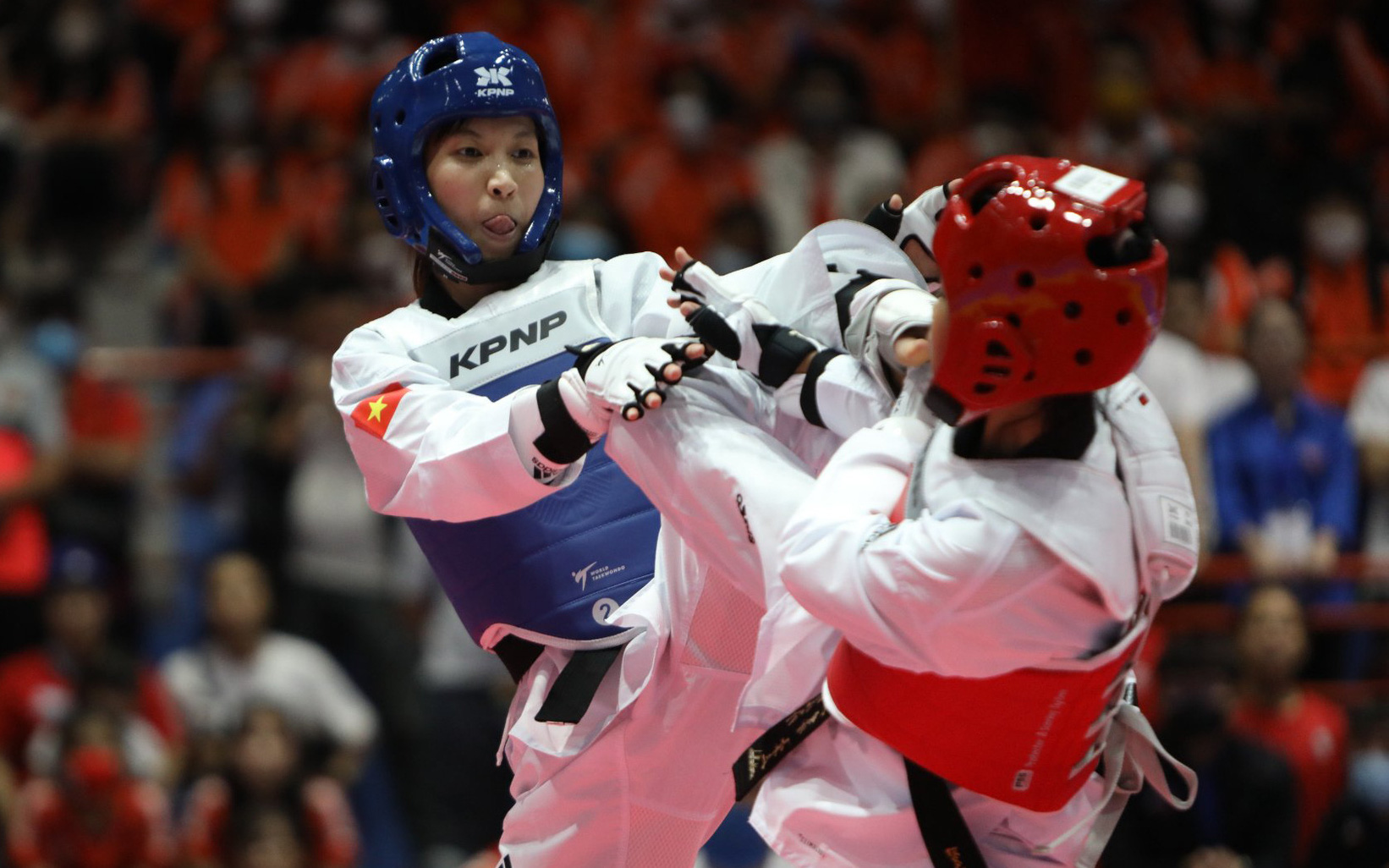 Châu Tuyết Vân và đồng đội giành HCV Giải taekwondo châu Á 2024- Ảnh 2. Giải taekwondo châu Á 2024 tại Đà Nẵng: Số người tham dự đông kỷ lục