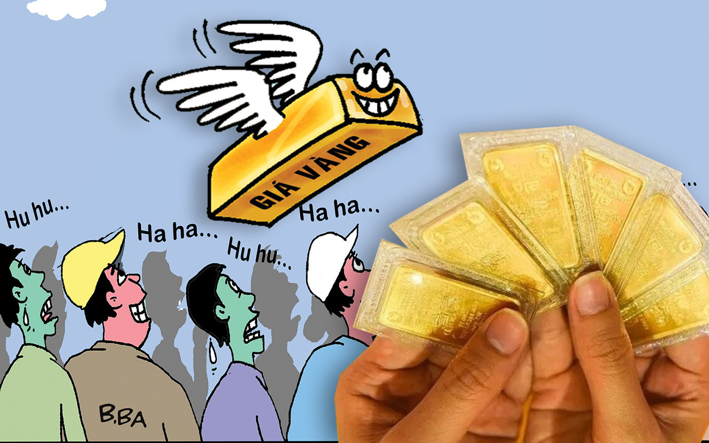 Hạ nhiệt giá vàng, đề xuất giải pháp không cần nhập thêm làm 'căng' tỉ giá- Ảnh 2. 'Haha' 'huhu' với giá vàng