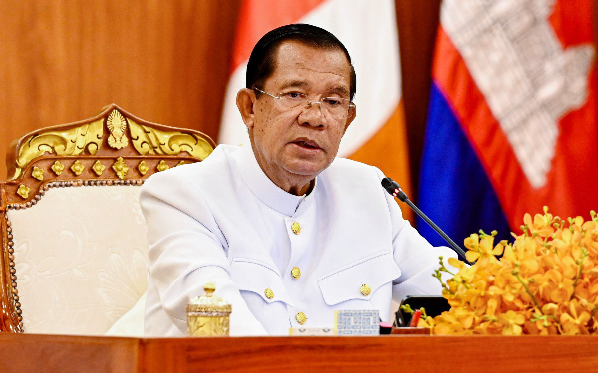 Bộ Ngoại giao nói về những lời lẽ kích động trên kênh TikTok ông Hun Sen- Ảnh 3. Ông Hun Sen kêu gọi bắt đầu xây kênh Phù Nam Techo ngay để chấm dứt tranh luận