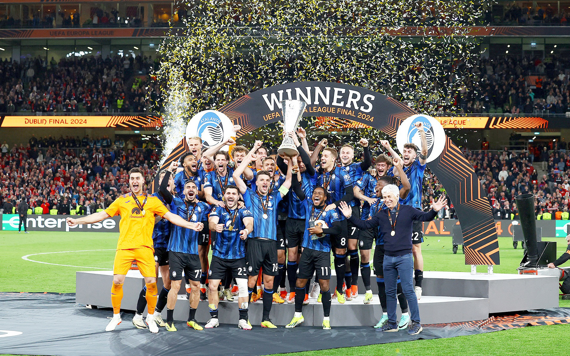 HLV Guardiola thừa nhận mắc sai lầm chiến thuật ở chung kết FA Cup- Ảnh 3. Chuyện thần thoại của Atalanta