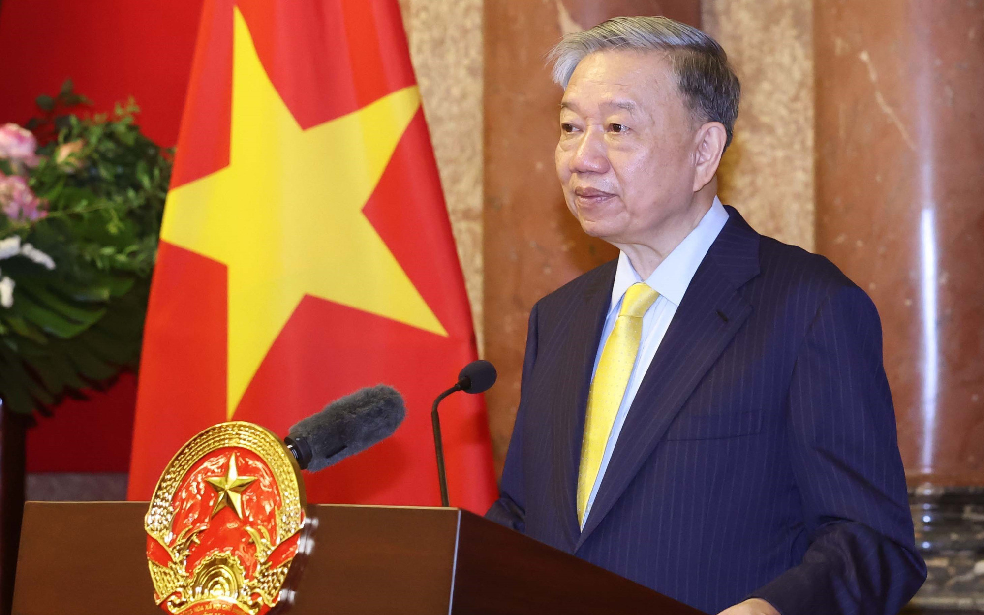 Chủ tịch nước Tô Lâm gặp gỡ cán bộ Văn phòng Chủ tịch nước