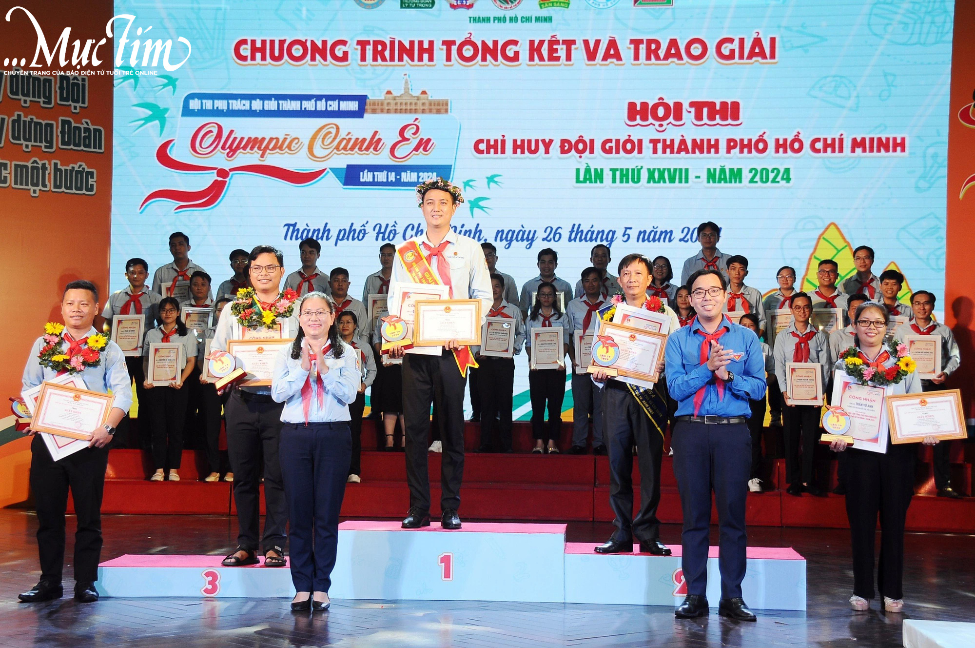 Thành Đoàn TP.HCM trao giải Hội thi Olympic Cánh Én - Ảnh 3.