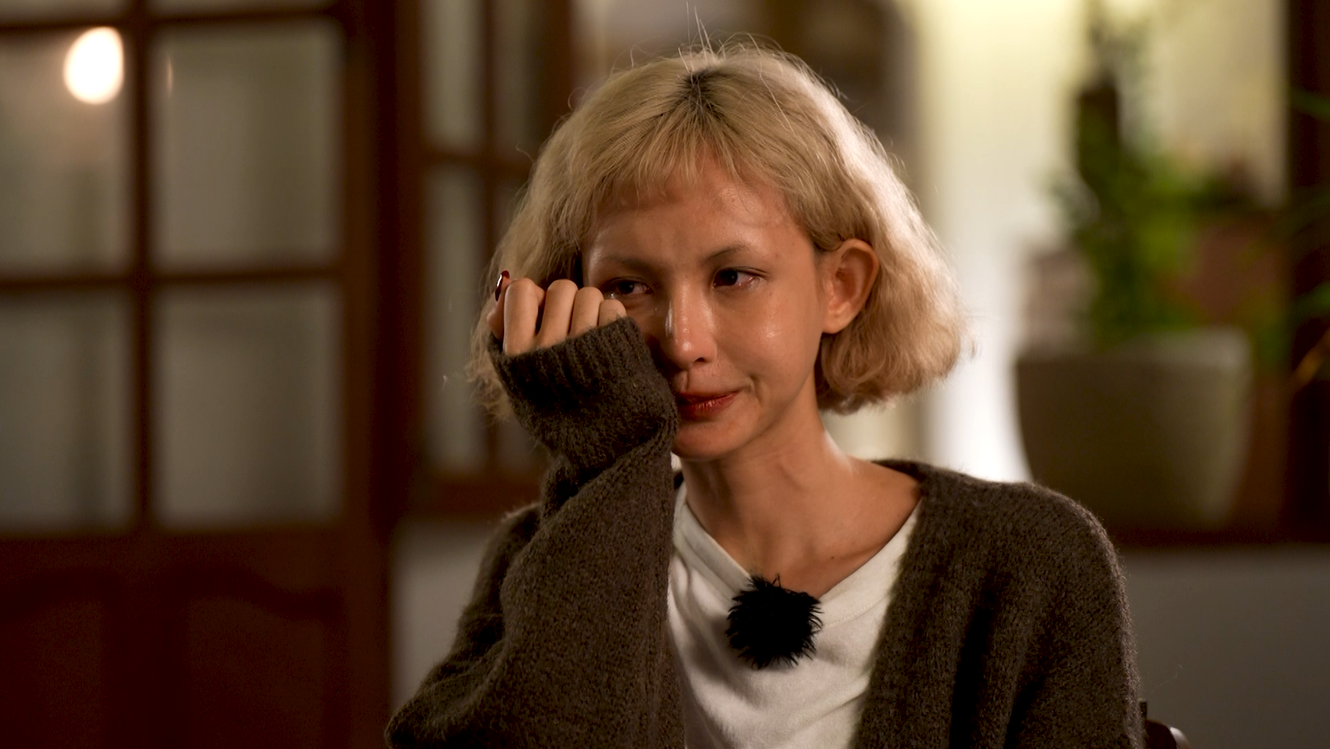 Lâm Minh bật khóc trong chương trình Mẹ siêu nhân - Ảnh: BTC Lâm Minh bật khóc trong chương trình Mẹ siêu nhân - Ảnh: BTC