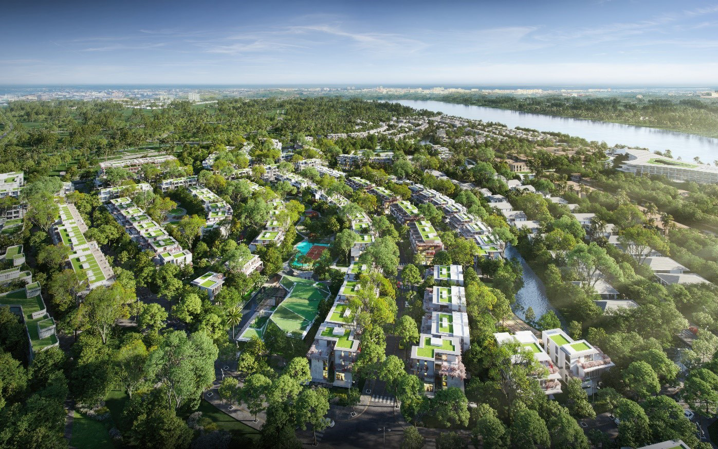Những 'ngôi nhà giữa rừng' tại vùng đất Blue Zones- Ảnh 10. Không gian sống giữa 7 tầng thiên nhiên tại Ecovillage Saigon River