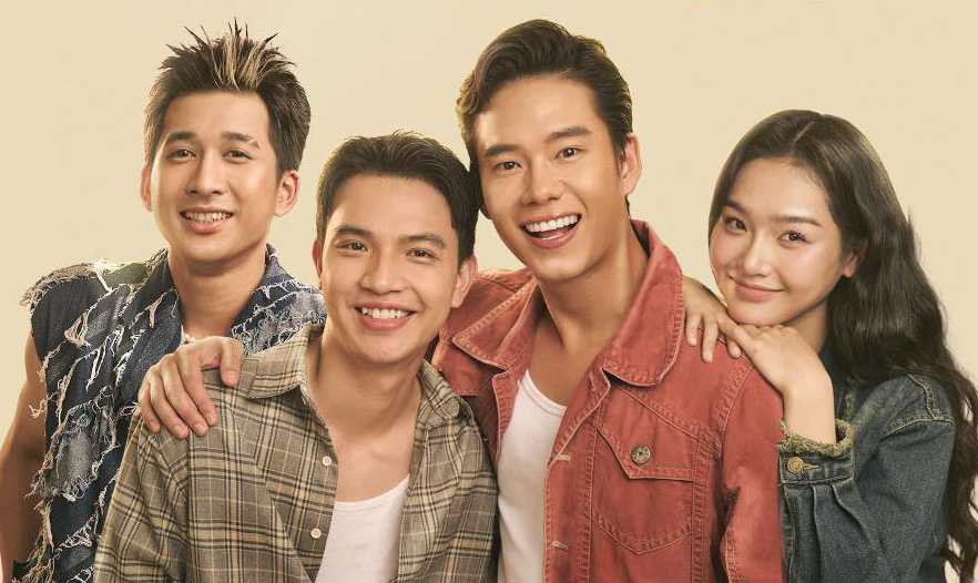 Từ phải qua: Cù Thị Trà, Minh Hoàng, Việt Hoàng, Kiên Trần trong phim Những nẻo đường gần xa - Ảnh: ĐPCC Từ phải qua: Cù Thị Trà, Minh Hoàng, Việt Hoàng, Kiên Trần trong phim Những nẻo đường gần xa - Ảnh: ĐPCC