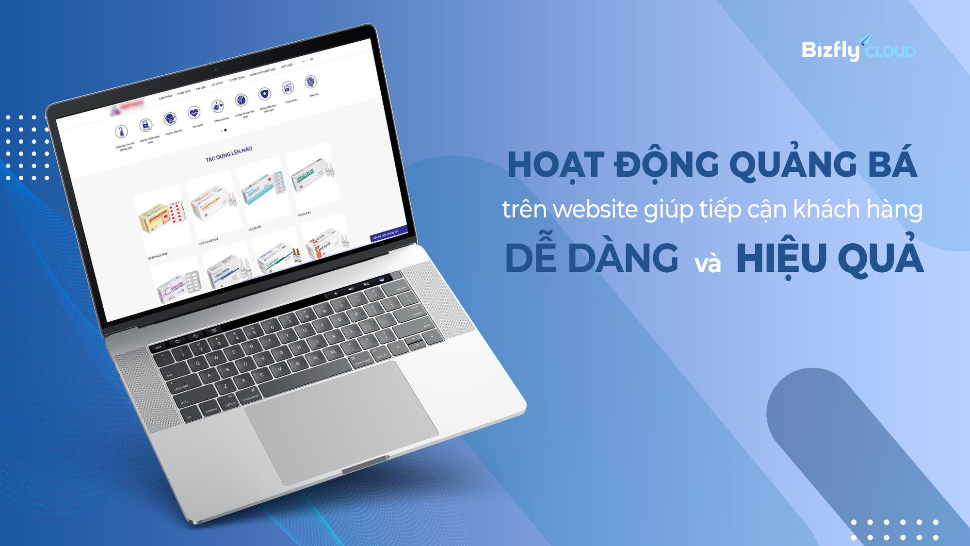 Máy chủ Cloud giúp doanh nghiệp dược tối ưu hoạt động quảng bá