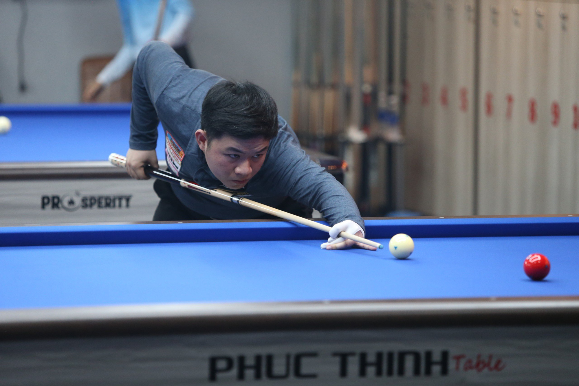 Bao Phuong Vinh is showing high performance at the tournament - Photo: PL