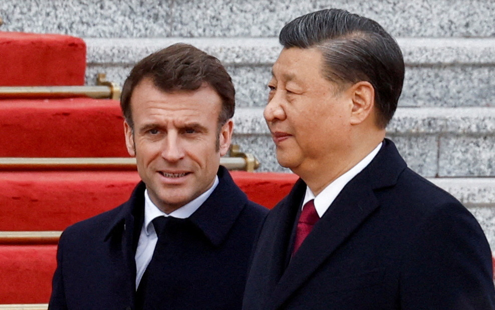 Ông Macron sẵn sàng thúc ông Tập về thương mại