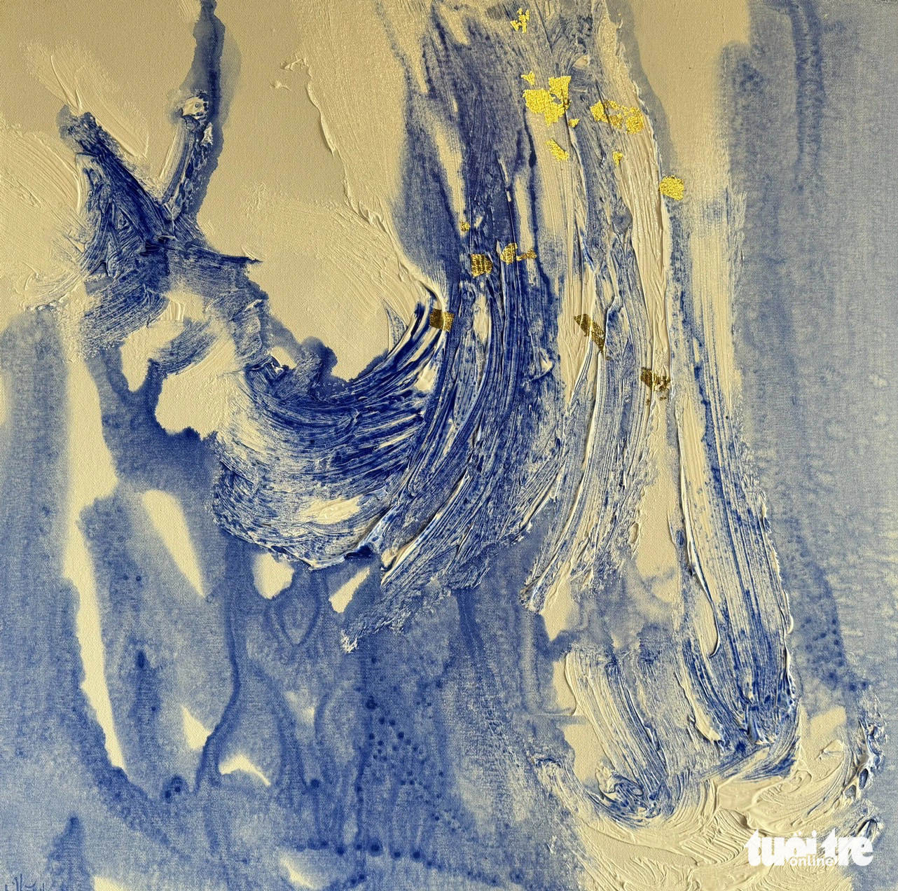 Mây Miền 6 _ Acrylic trên toan - 99x99 (2024)