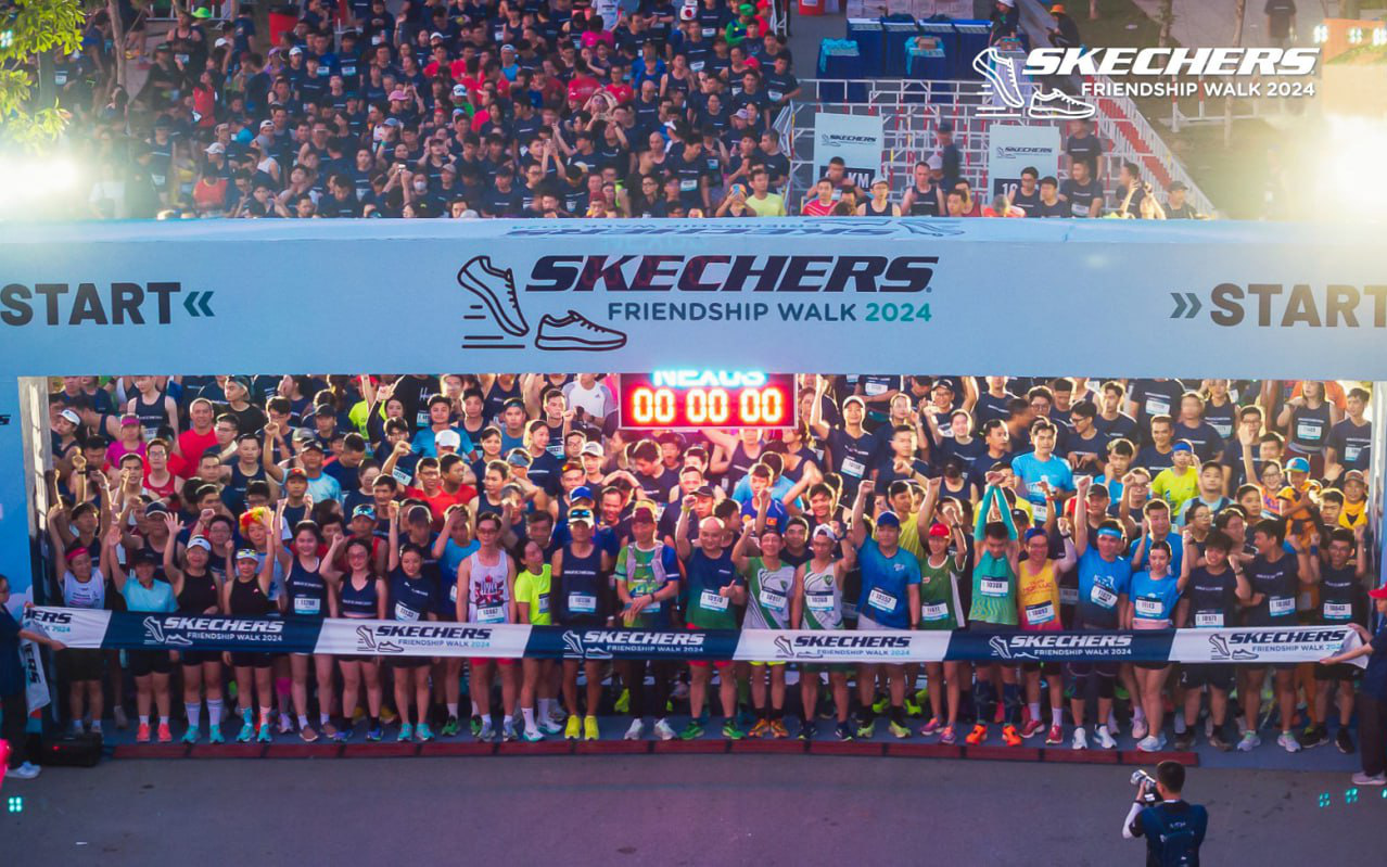 Tập đoàn Công nghiệp cao su Việt Nam tổ chức hội thao quy mô lớn- Ảnh 5. ‘Skechers Friendship Walk 2024’ - ngày hội thể thao gắn kết