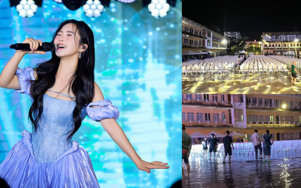 Không hổ là ‘Em gái mưa’, Hương Tràm hát ở đâu khán giả 