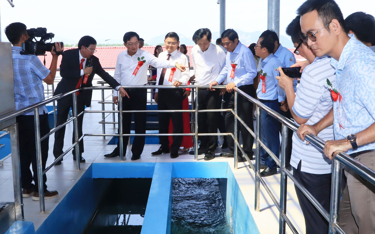 Loạt dự án nước sạch nông thôn chậm tiến độ ở Hà Tĩnh, vì sao?- Ảnh 3. Nhà máy nước sạch 400 tỉ đầu tư theo hình thức đối tác công tư đi vào hoạt động