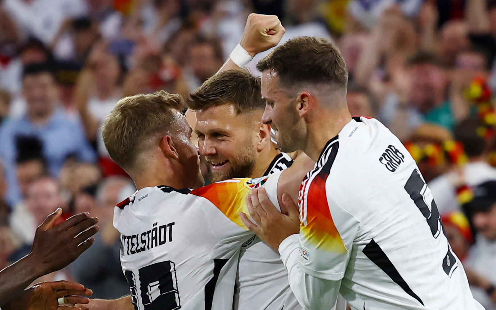 Báo chí châu Âu: 'Tuyển Đức thật đáng sợ'- Ảnh 2. Đức đè bẹp Scotland 5-1 ở trận khai mạc Euro 2024
