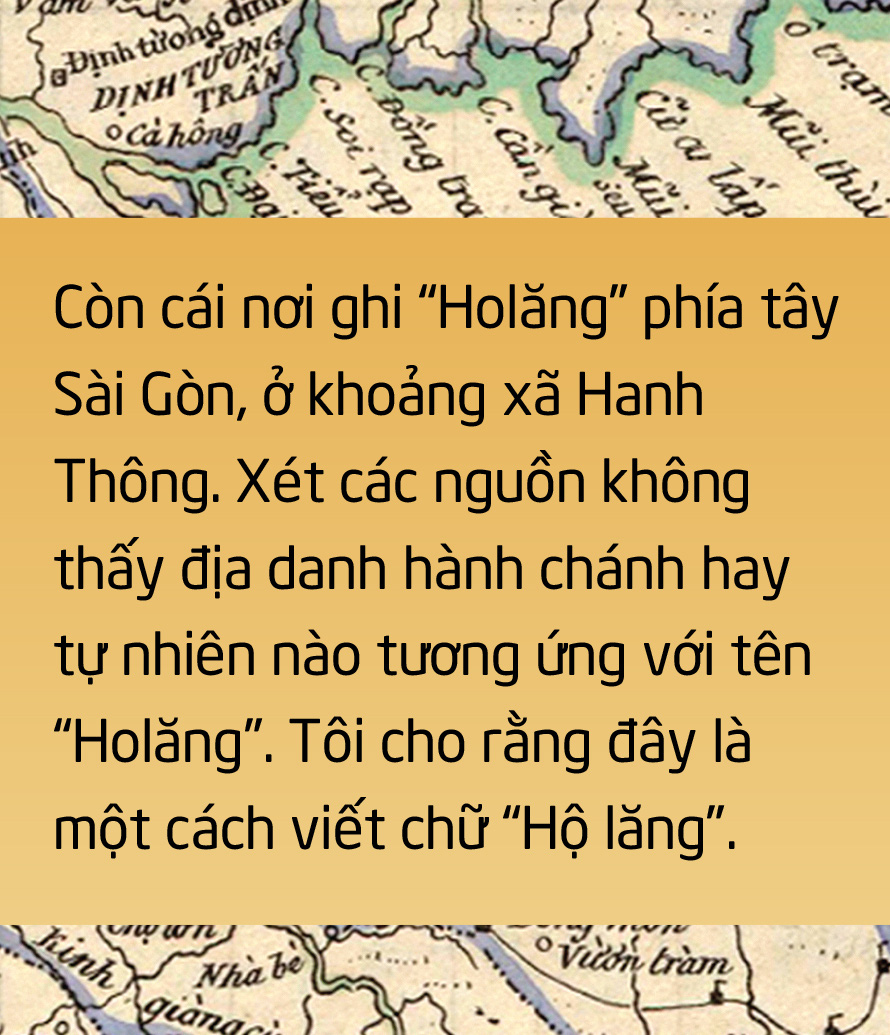 Sài Gòn: Bí ẩn địa danh trên bản đồ xưa - Ảnh 4.
