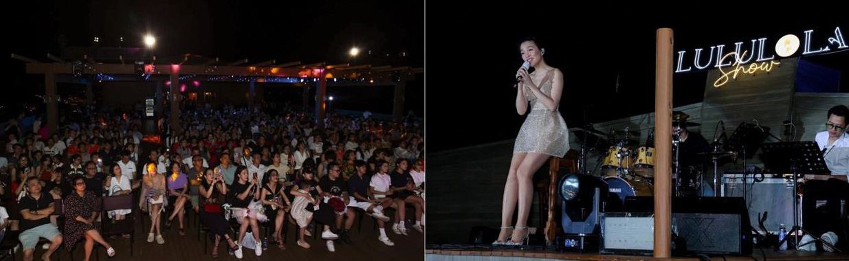 NovaWorld Phan Thiet – et attraktivt reisemål for sommerturisme – Bilde 6. Lululola show đầu tiên tại Đồi Kỳ quan Wonder Hill, NovaWorld Phan Thiet tối 15-6 đã mang đến cho du khách khoảnh khắc đầy cảm xúc