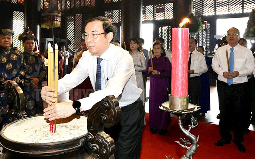 Lễ giỗ ông bà Đỗ Công Tường thu hút hàng ngàn người dân về Đồng Tháp- Ảnh 3. TP.HCM tổ chức giỗ Đức Lễ Thành hầu Nguyễn Hữu Cảnh lần thứ 324