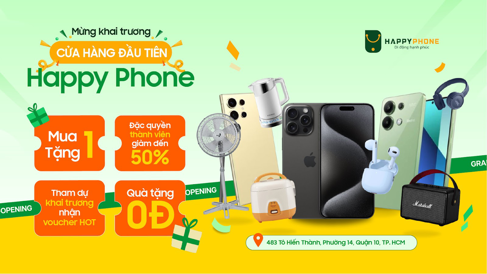 Happy Phone ra mắt cửa hàng đầu tiên cùng nhiều ưu đãi- Ảnh 5.