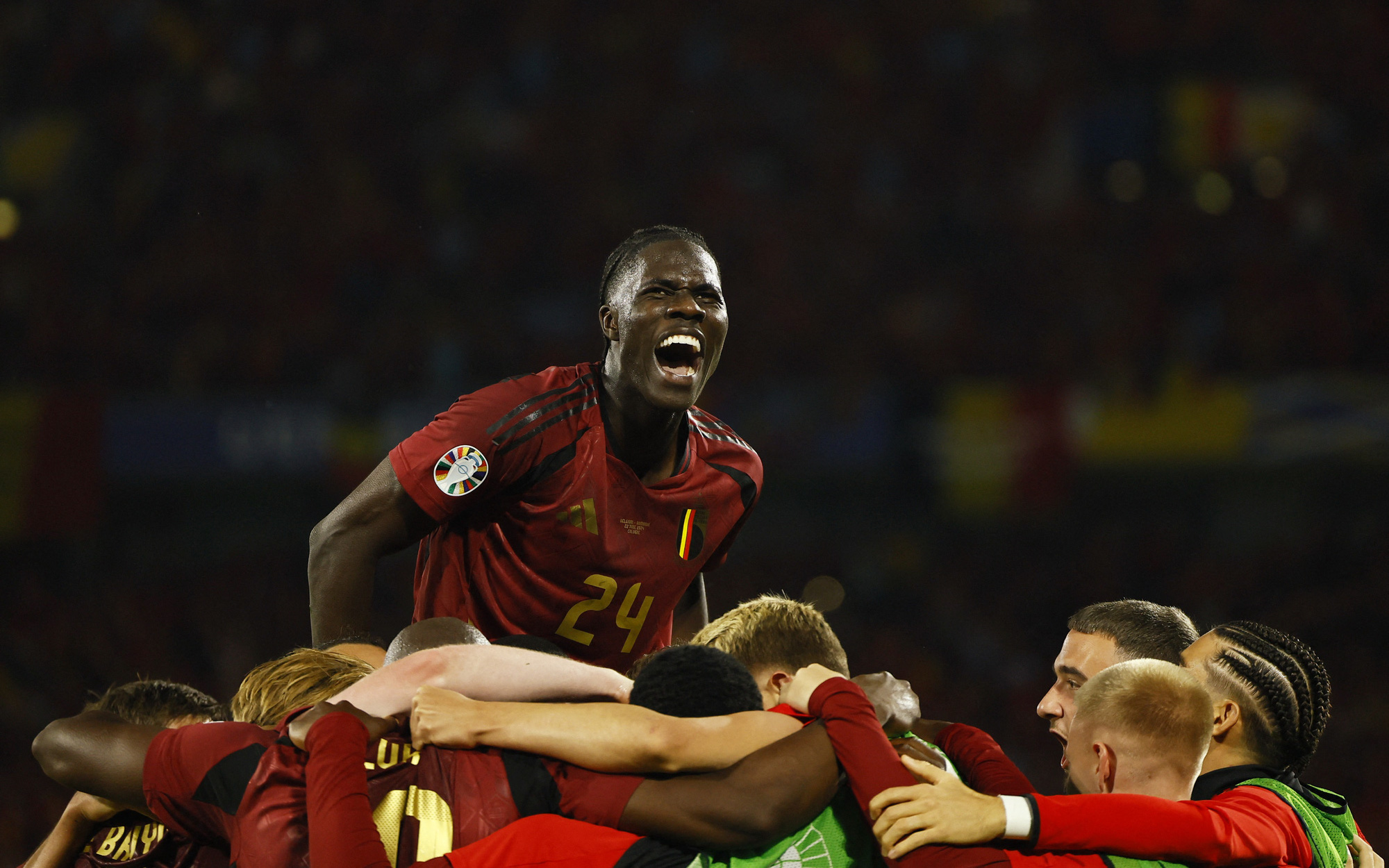 Bỉ và Romania ăn miếng trả miếng, tung ra đến 34 cú sút- Ảnh 2. Tuyển Bỉ đánh bại Romania 2-0 tại Euro 2024