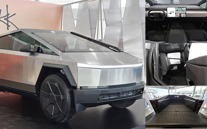'Nhận Tesla Cybertruck chưa tới 1 ngày, tôi sốc nặng vì vung tay là kính nứt'- Ảnh 11. Tesla Cybertruck chính thức cập bến Đông Nam Á, chờ ngày về Việt Nam