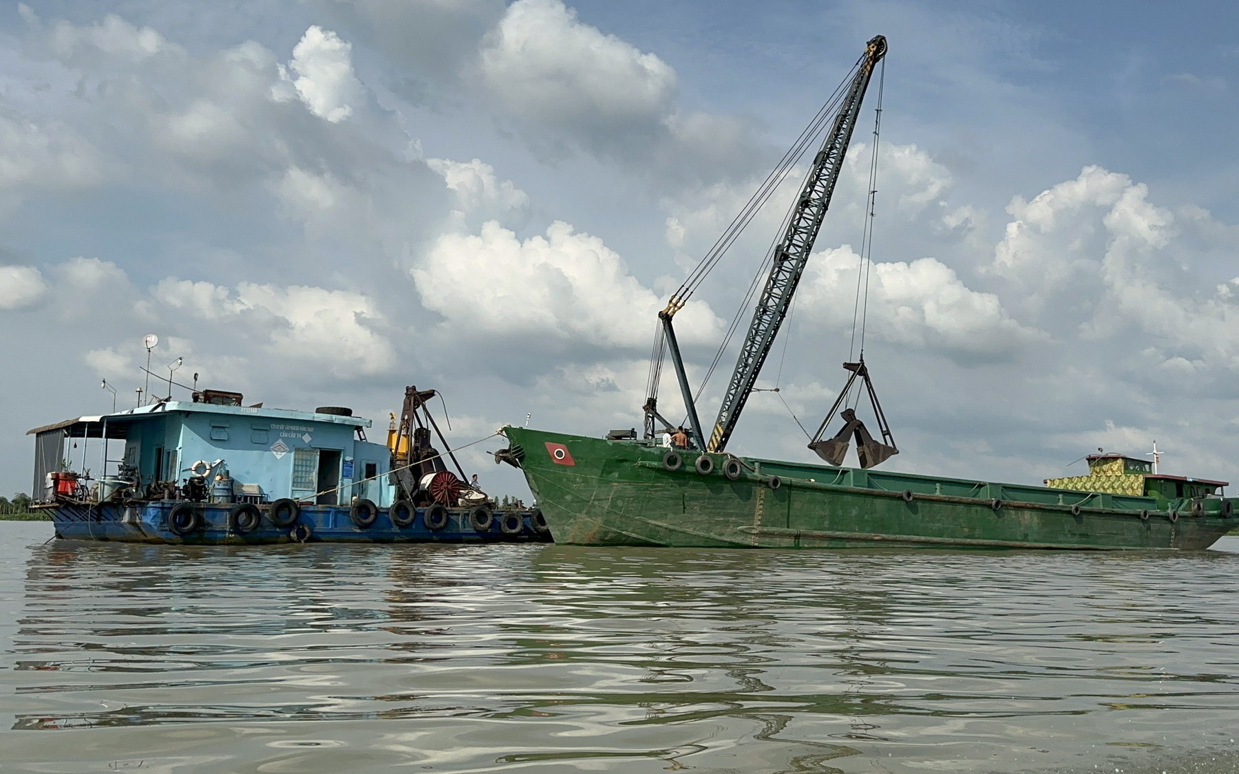 Công trình trọng điểm sắp dứt 'đói' cát- Ảnh 6. 7 mỏ cát cung ứng cho cao tốc Cần Thơ - Cà Mau bây giờ ra sao?
