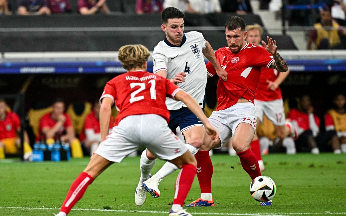 Tuyển Anh, Đan Mạch và Slovenia vào vòng 16 đội Euro 2024- Ảnh 2. Declan Rice phủ nhận tuyển Anh không đủ thể lực