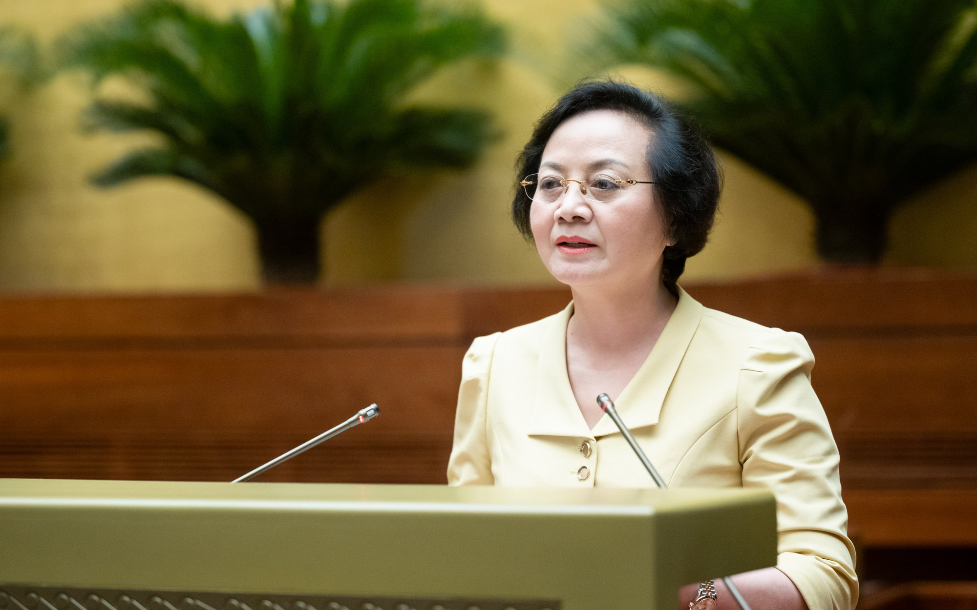 Bộ trưởng Phạm Thị Thanh Trà thông tin mới về cán bộ dôi dư sau sáp nhập huyện, xã - Ảnh 2.