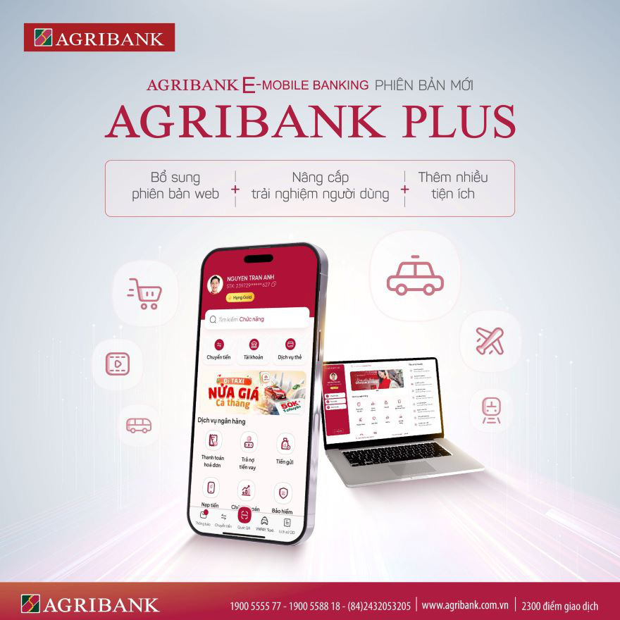 Agribank ra mắt ứng dụng ngân hàng hoàn toàn mới - Ảnh: CTV