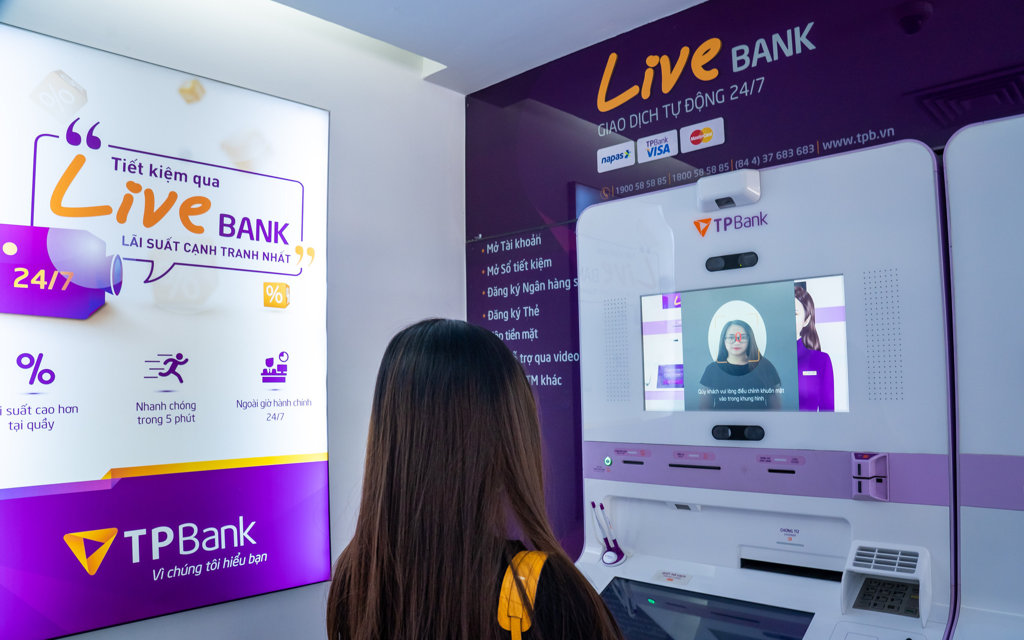 Có gì mới trong chiếc thẻ ưu đãi ẩm thực ‘thịnh soạn’?- Ảnh 4. TPBank hoàn tất áp dụng xác thực khuôn mặt bảo vệ tài khoản khách hàng trước 10 ngày