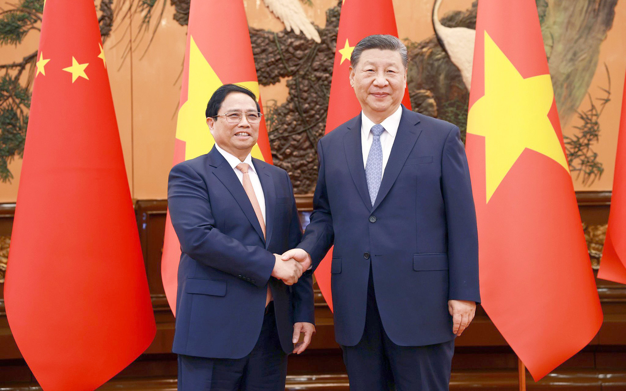 Tổng lãnh sự Ngụy Hoa Tường: Trung Quốc kiên định với 'Năm nguyên tắc chung sống hòa bình'- Ảnh 5. Hợp tác Việt Nam - Trung Quốc: Cùng thúc đẩy những cam kết đi vào thực chất