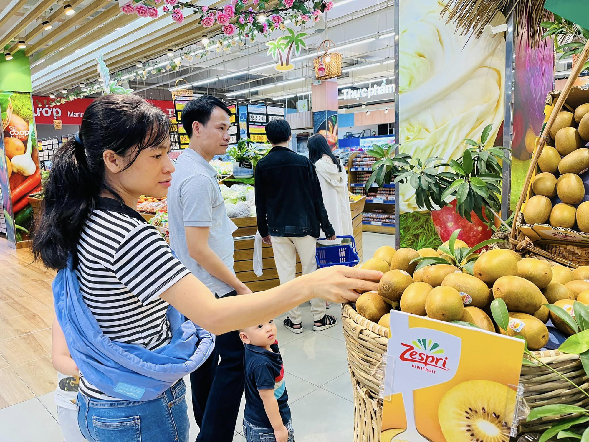 Toda la familia vive de forma ecológica - Foto 3. Siêu quả kiwi New Zealand ngọt thơm với giá ưu đãi chỉ từ 125.900đ/kg Hồng Châu - Ảnh: Hồng Châu