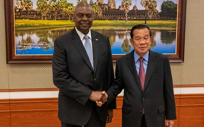 Ông Hun Sen: 'Nếu bạn không biết rõ Hun Sen, đừng gây rối với Hun Sen'- Ảnh 2. Ông Hun Sen: Mỹ không nên dùng Campuchia để cạnh tranh địa chính trị