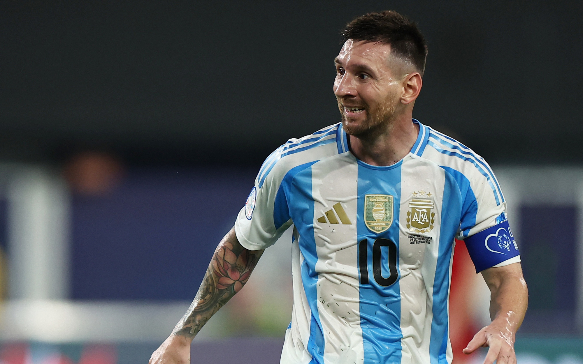 10 người Colombia đánh bại Uruguay để gặp Argentina ở chung kết Copa America 2024- Ảnh 2. Messi: