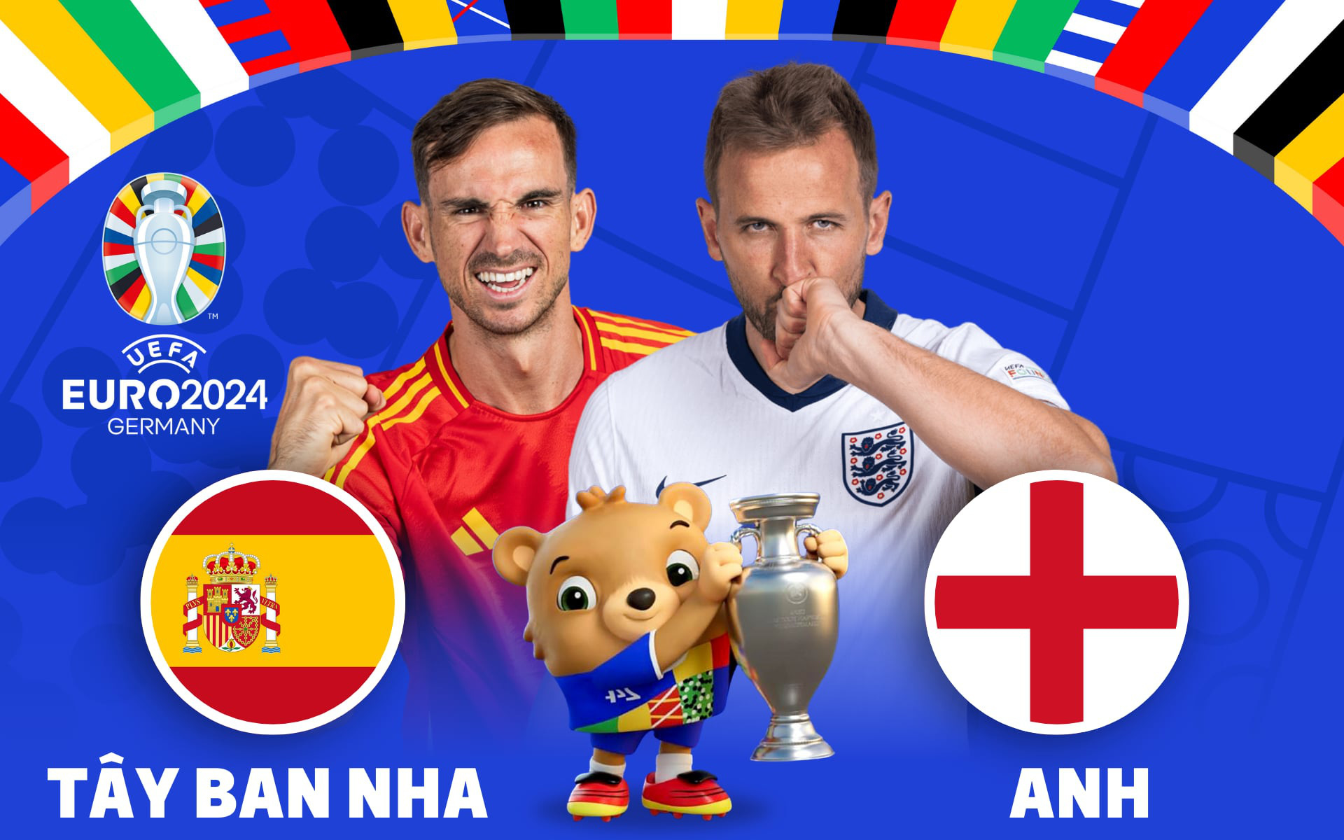 Tuyển Anh trước ngưỡng cửa lịch sử!- Ảnh 3. Chung kết Euro 2024: Tuyển Anh đại chiến Tây Ban Nha