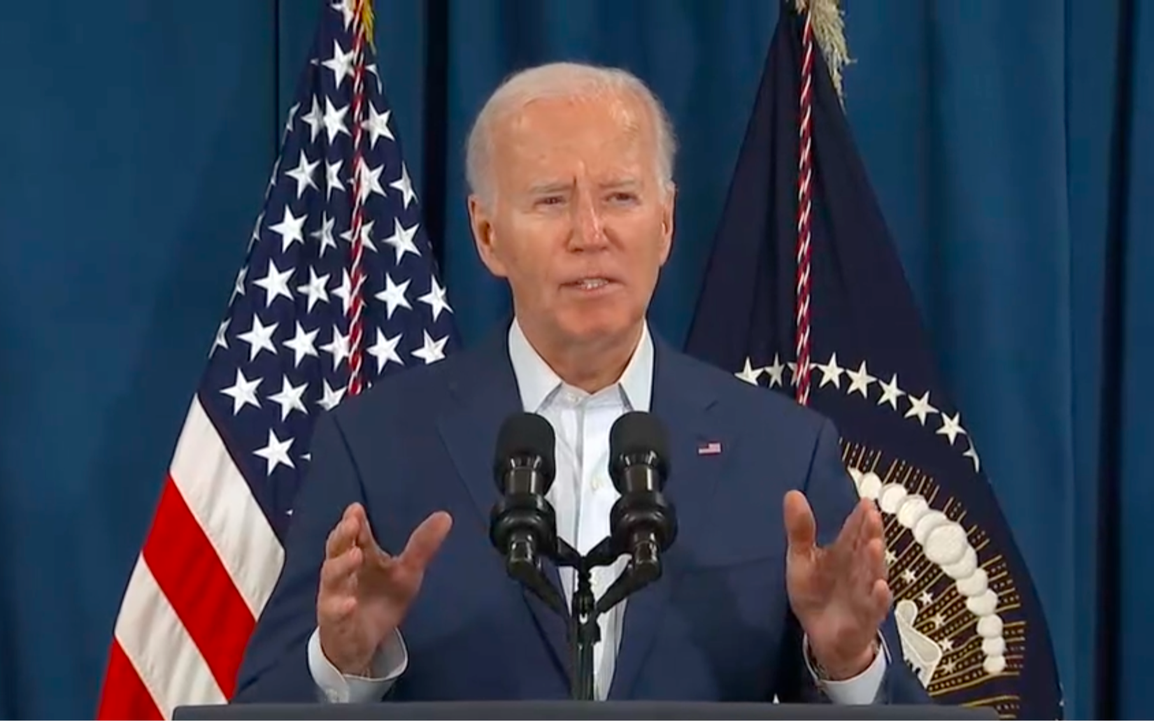 Nghi phạm bắn ông Trump là người bên Đảng Cộng hòa- Ảnh 3. Ông Biden họp báo khẩn, nói vụ bắn ông Trump là