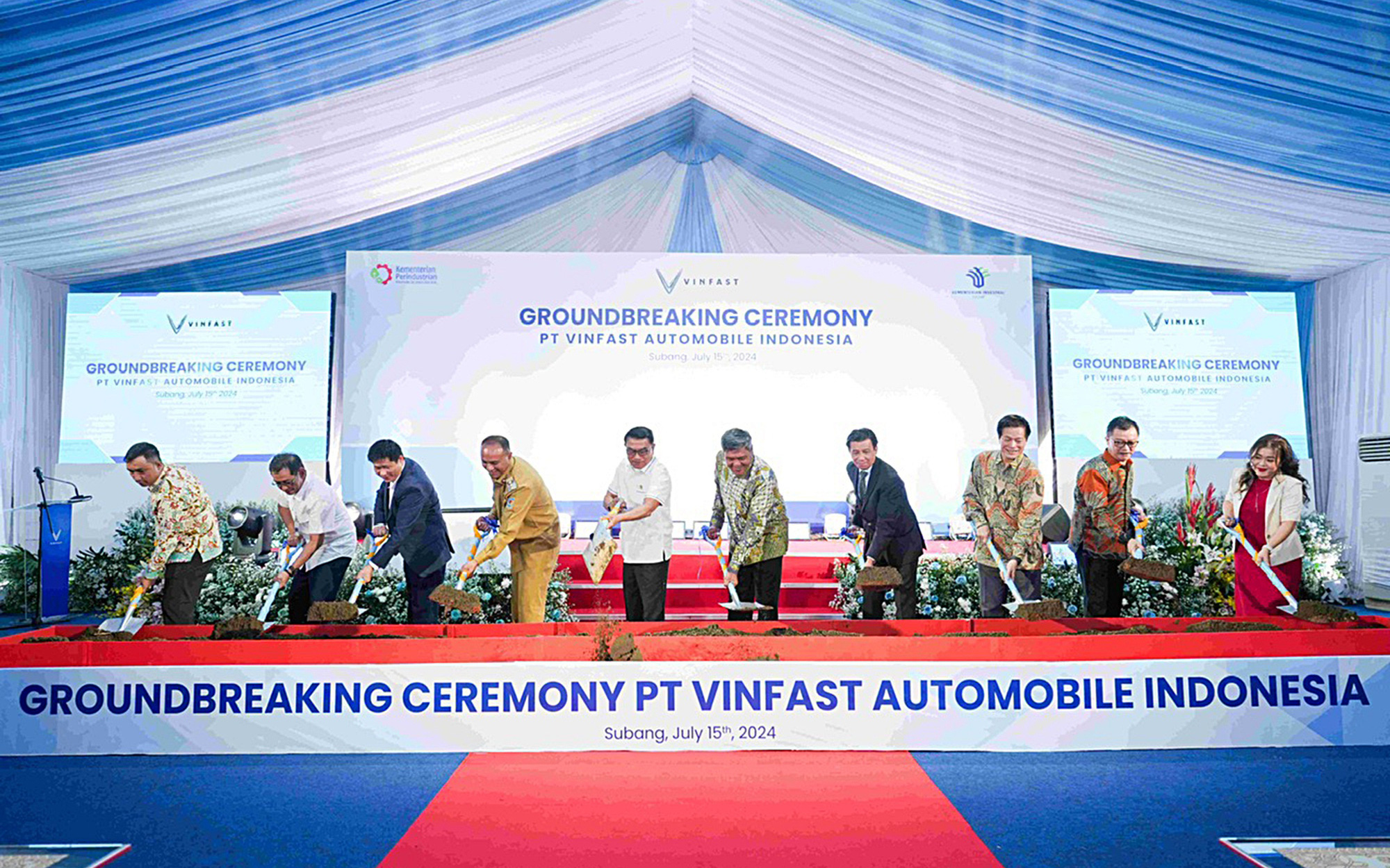 Sẽ có chuyến bay nối Đà Nẵng tới thị trường hơn 280 triệu dân- Ảnh 2. VinFast xây dựng nhà máy lắp ráp xe điện tại Indonesia