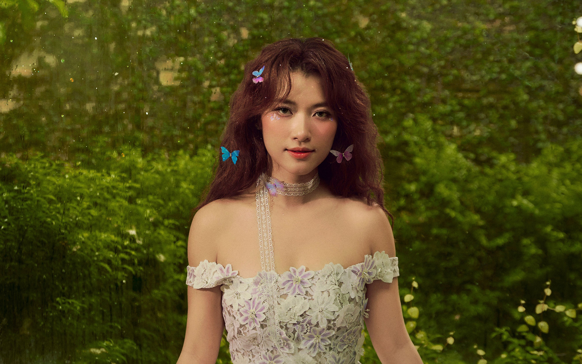 Thương Tín chia tay bạn gái kém 32 tuổi vì ‘không còn vui nữa’- Ảnh 6. Võ Lê Vy nói về danh xưng ‘nàng thơ của Quốc Bảo’