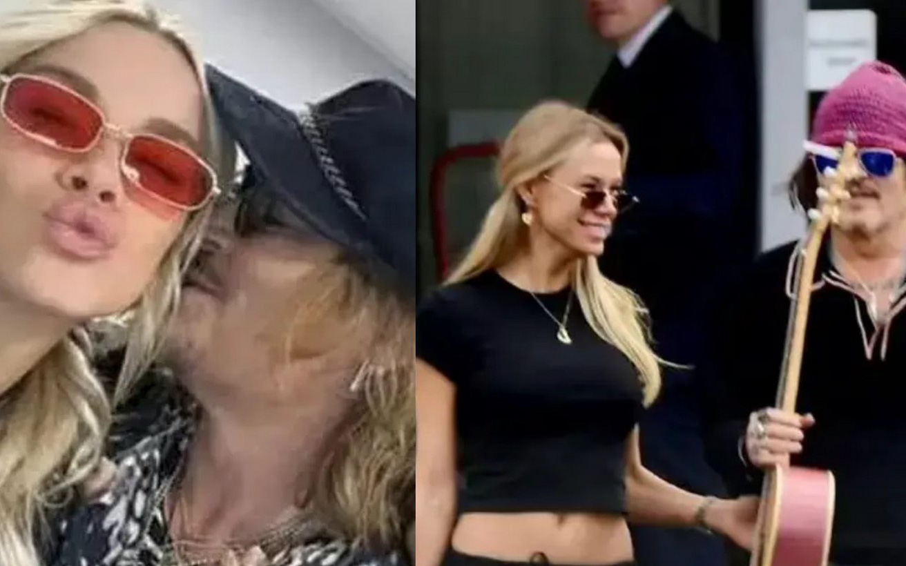 Thương Tín chia tay bạn gái kém 32 tuổi vì ‘không còn vui nữa’- Ảnh 4. Johnny Depp hẹn hò bạn gái kém 33 tuổi
