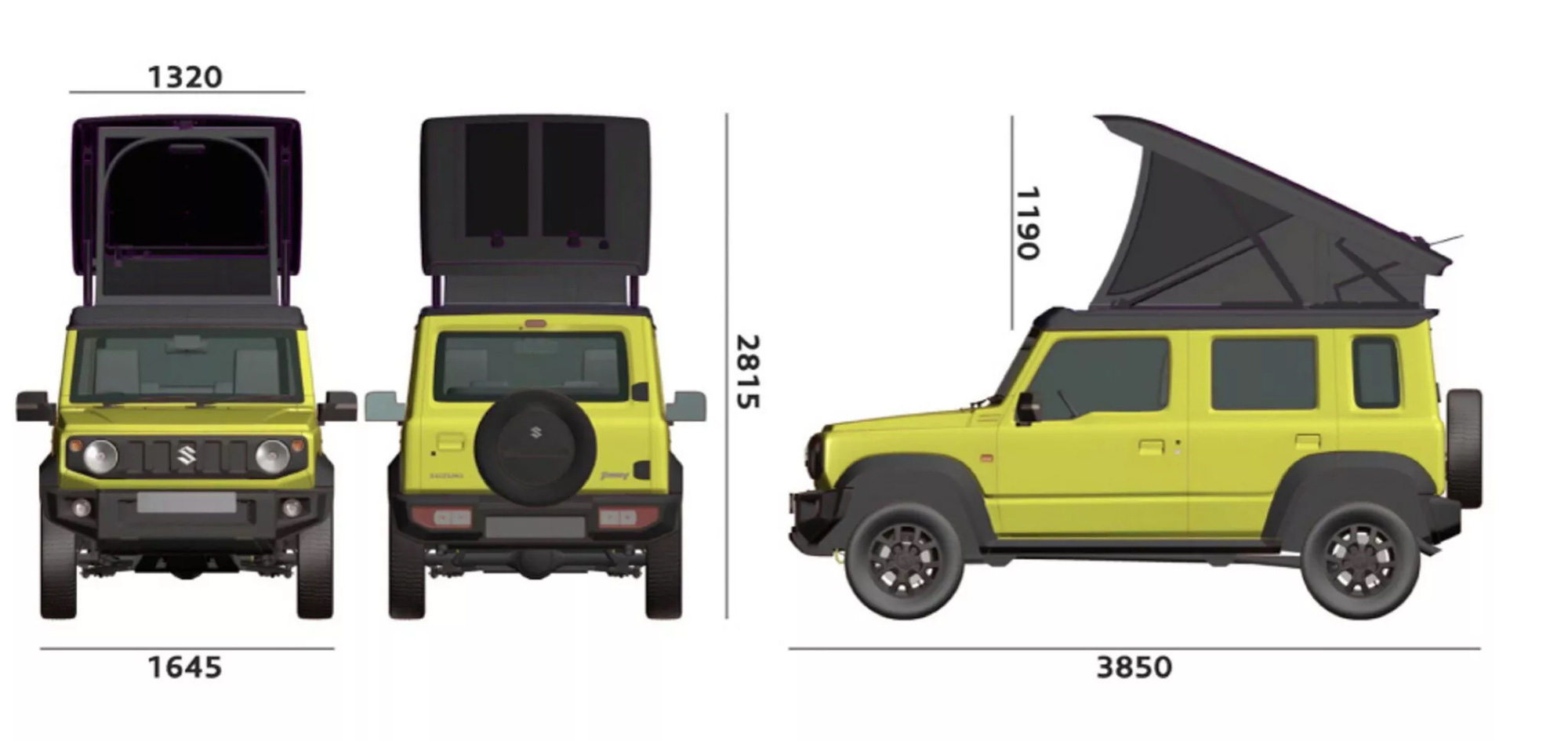 Suzuki Jimny cũng có thể làm nhà di động: Hai người ở hoàn toàn không vấn đề- Ảnh 3.