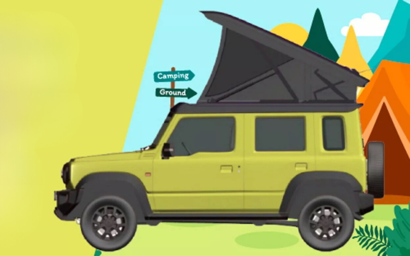 Ngôi nhà di động nhỏ nhất thế giới, chi phí làm nhà còn rẻ hơn mua Honda Lead- Ảnh 20. Suzuki Jimny cũng có thể làm nhà di động: Hai người ở hoàn toàn không vấn đề