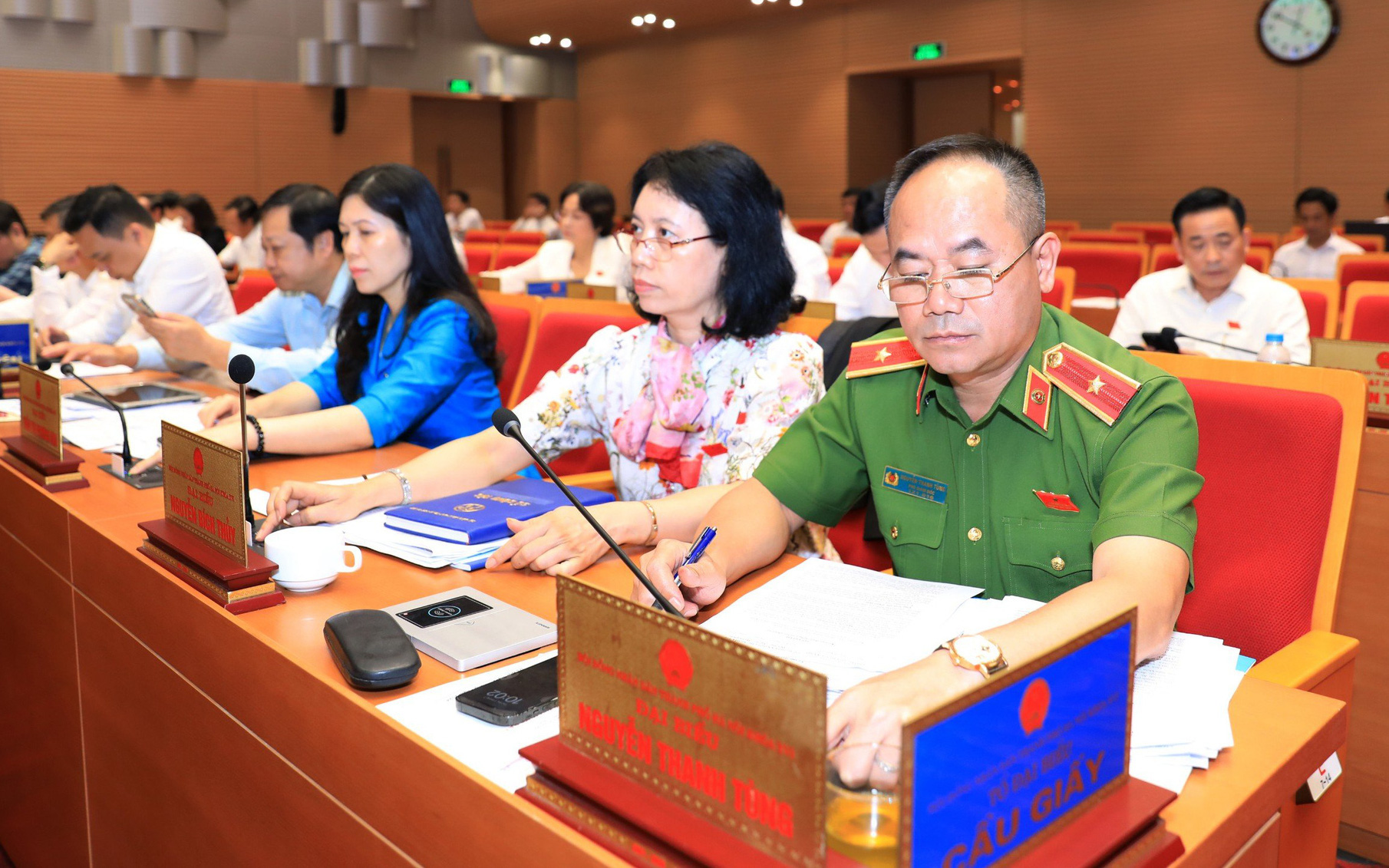 'Có chỉ số nào đánh giá cán bộ làm việc bằng trái tim hay không?'- Ảnh 7. Công an xã, phường ở Hà Nội sẽ được trang bị mô tô và phương tiện chữa cháy