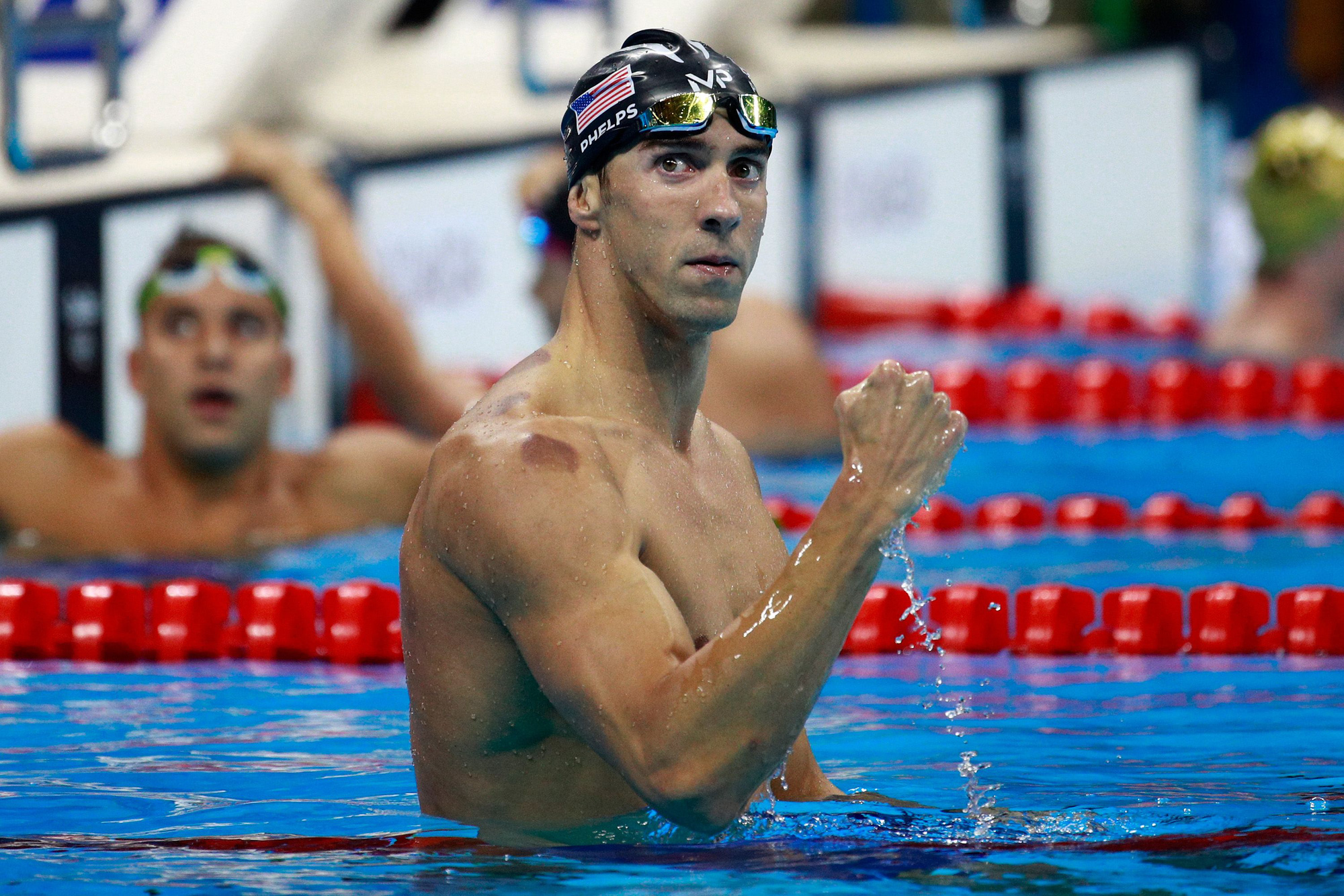 Michael Phelps nắm giữ số lượng huy chương Olympic kỷ lục - Ảnh: GETTY