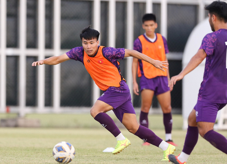 Nguyễn Quang Vinh tự tin vào việc U19 Việt Nam thắng Úc - Ảnh: VFF