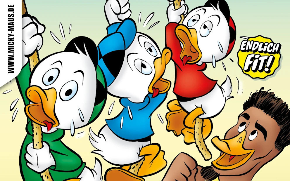 Bạn trẻ TP.HCM sáng tác tranh và tìm hiểu nhân vật truyện tranh Astérix- Ảnh 4. Vận động viên Olympic Leo Neugebauer bước vào thế giới truyện tranh