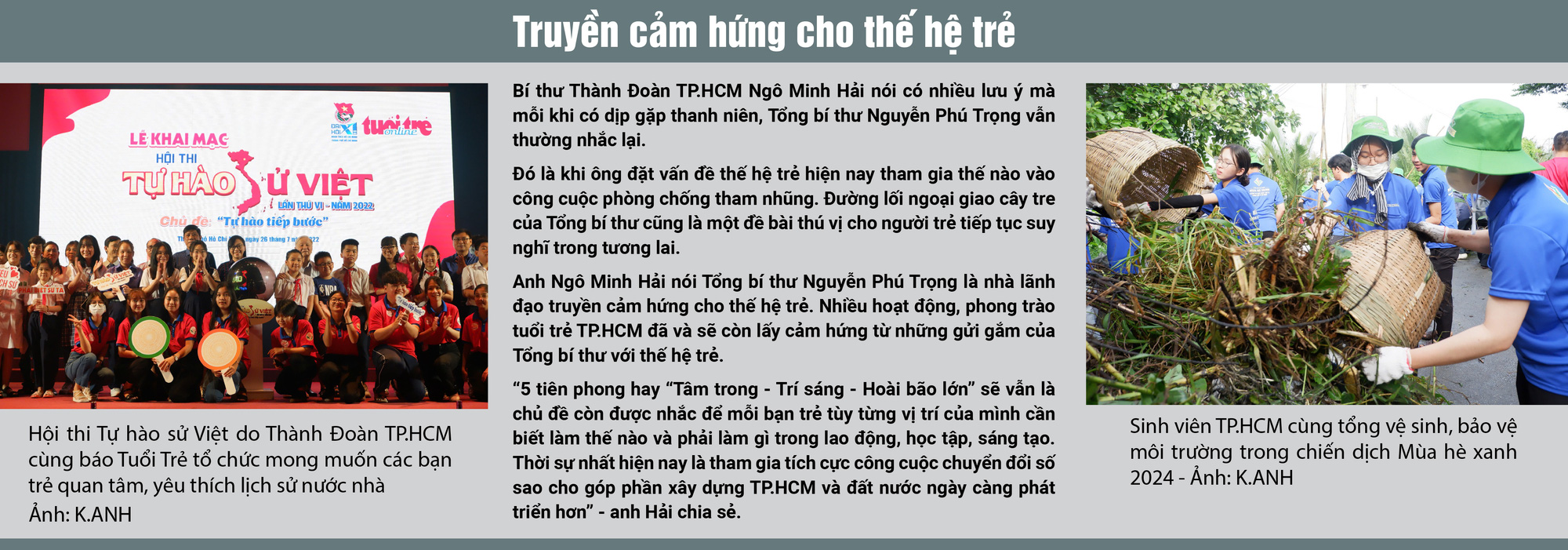 Trái tim lớn sáng mãi trong lòng thanh niên thành phố mang tên Bác- Ảnh 15.