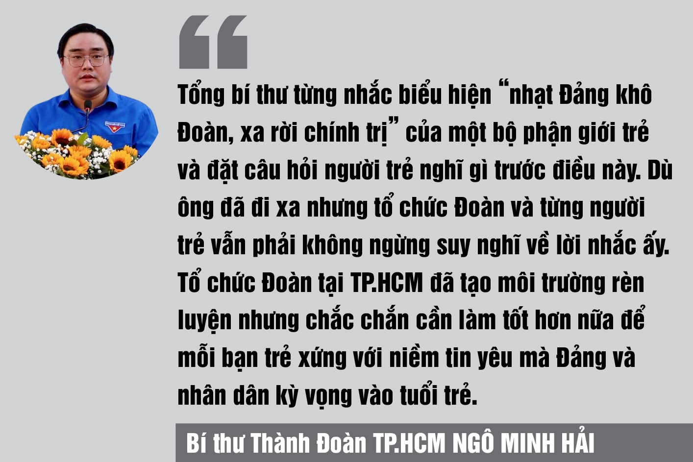 Trái tim lớn sáng mãi trong lòng thanh niên thành phố mang tên Bác- Ảnh 1.