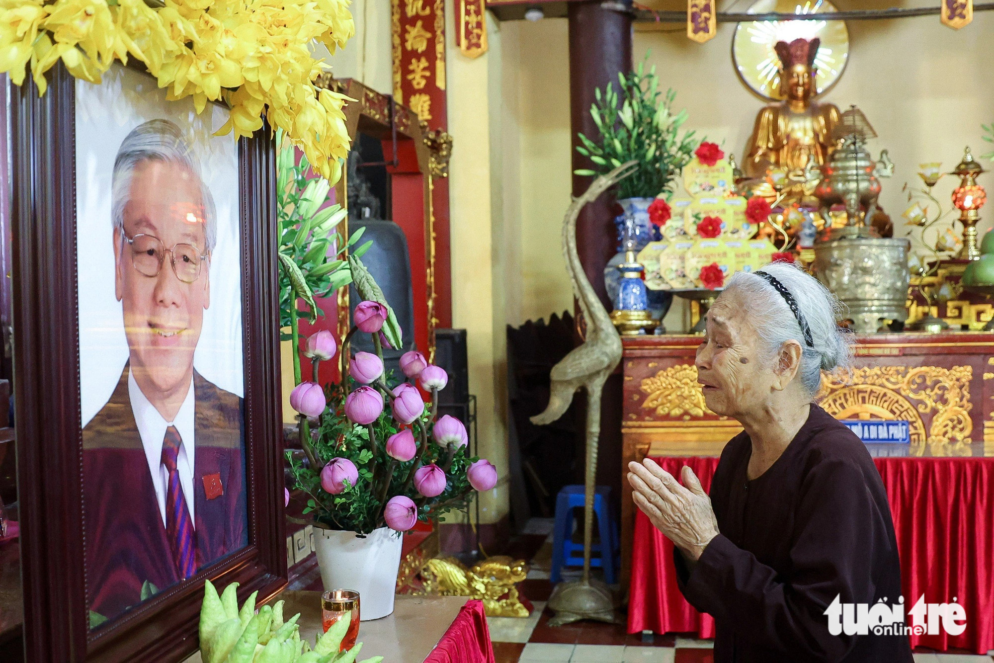 Thủ đô Hà Nội trong ngày Quốc tang Tổng Bí thư Nguyễn Phú Trọng- Ảnh 19.