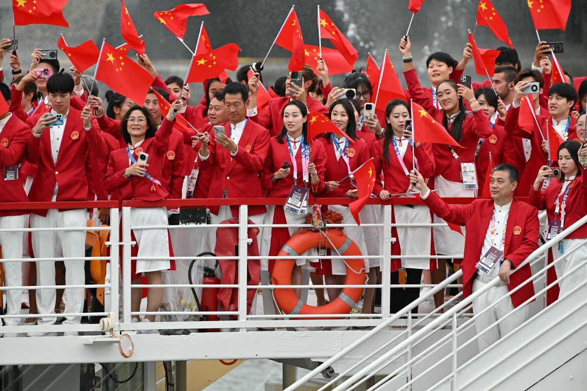 Lễ khai mạc Olympic Paris 2024: Đoàn Nhật Bản diễu hành- Ảnh 7.