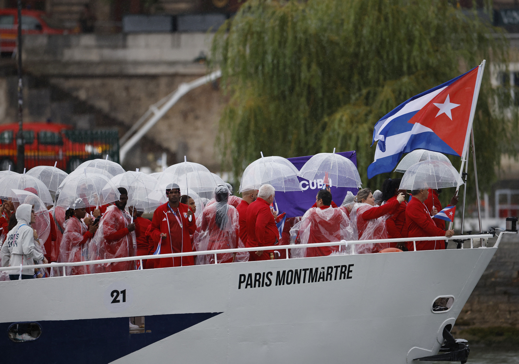 Lễ khai mạc Olympic Paris 2024: Đoàn Nhật Bản diễu hành- Ảnh 4.