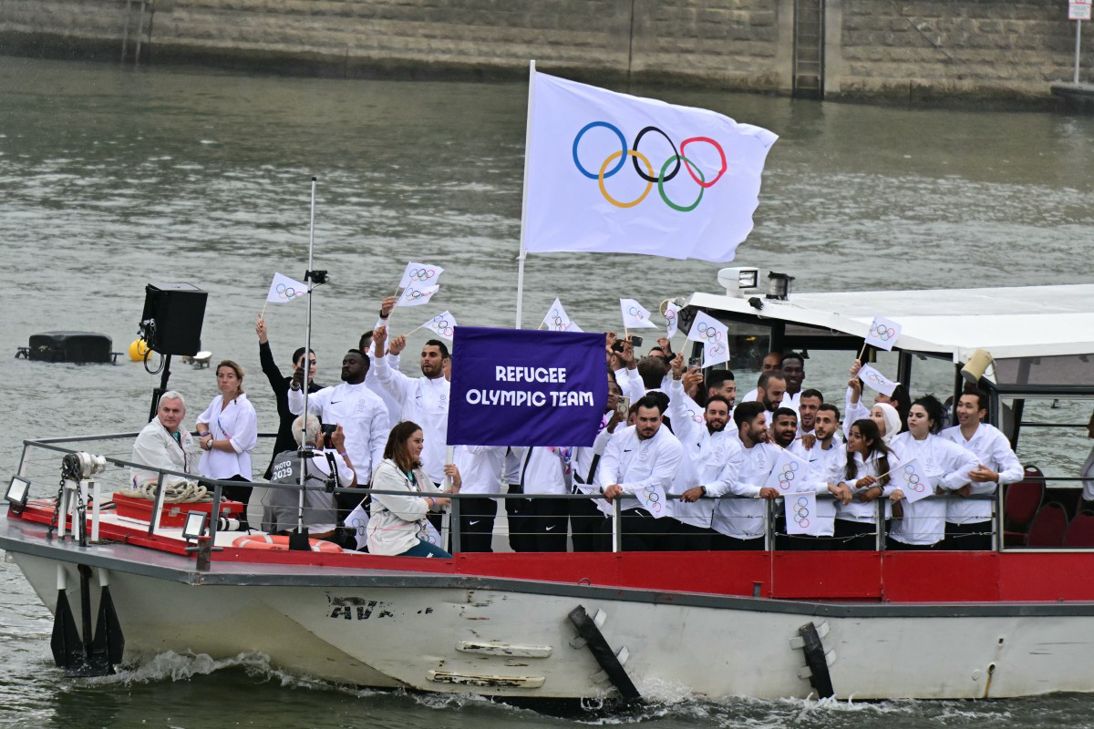 Lễ khai mạc Olympic Paris 2024: Đoàn Trung Quốc diễu hành- Ảnh 4.