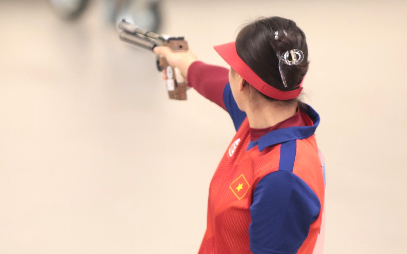 Xạ thủ Thu Vinh nhắm tìm huy chương Olympic- Ảnh 5. Xạ thủ Trịnh Thu Vinh tìm huy chương Olympic, trông chờ chiến lược của thầy Hàn Quốc